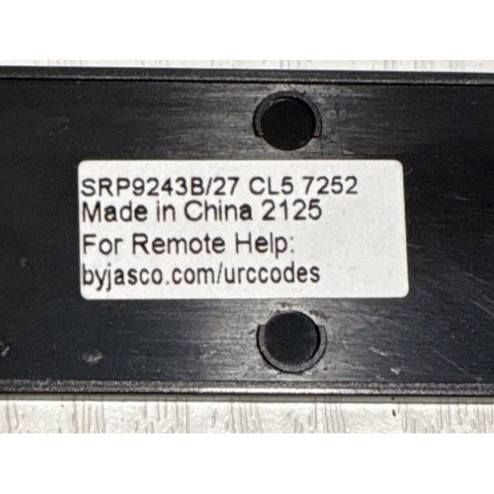 Philips Universal Remote Control Model SRP9243B/27 Tested - Picture 5 of 7